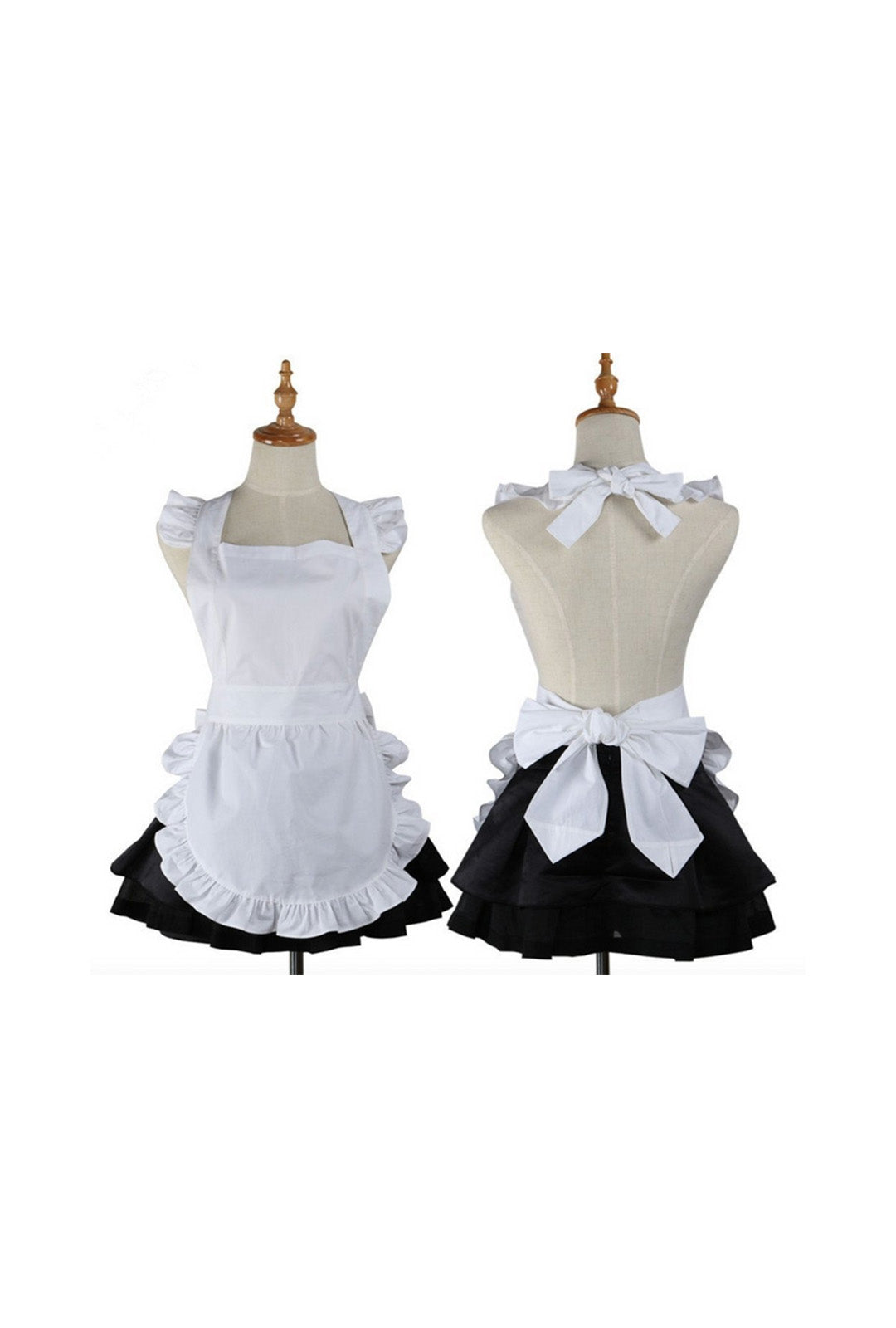 Deluxe White Apron