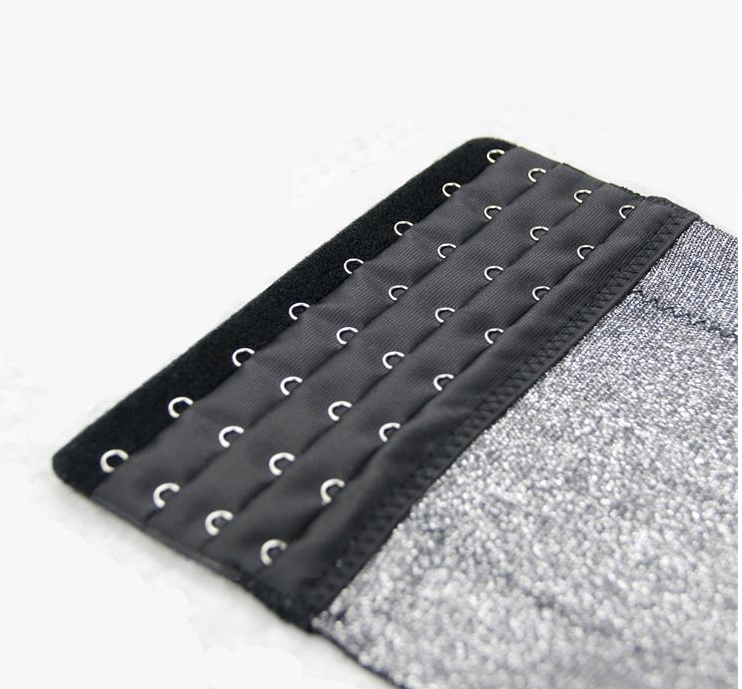 Metallic Silver Glitter Bralette