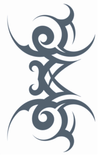 Stamp - Tribal - Temporary Tattoo