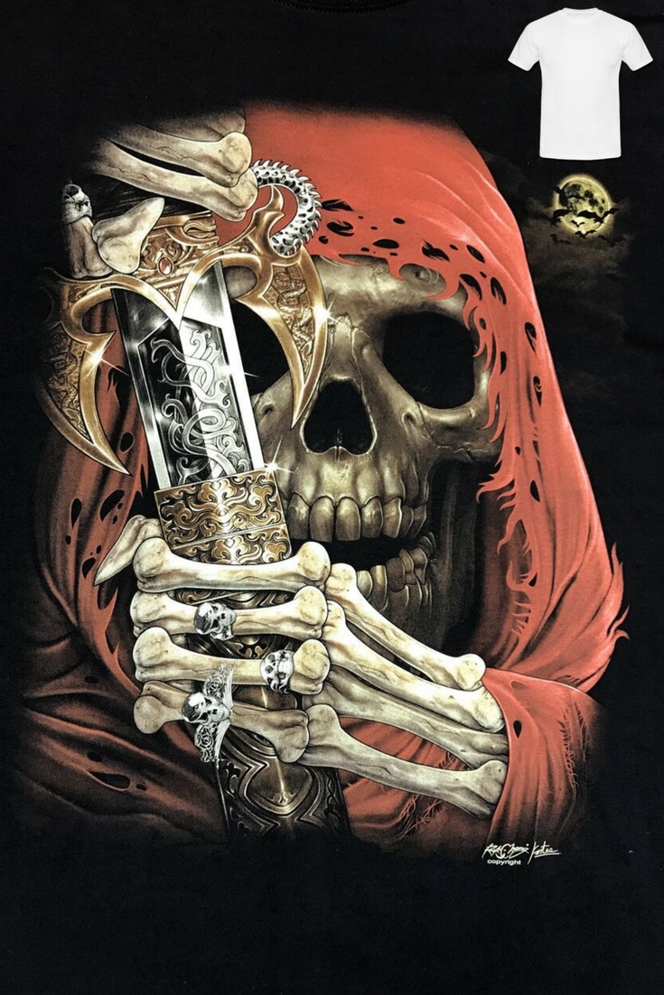 Gothic Warrior Glow in the Dark Tee