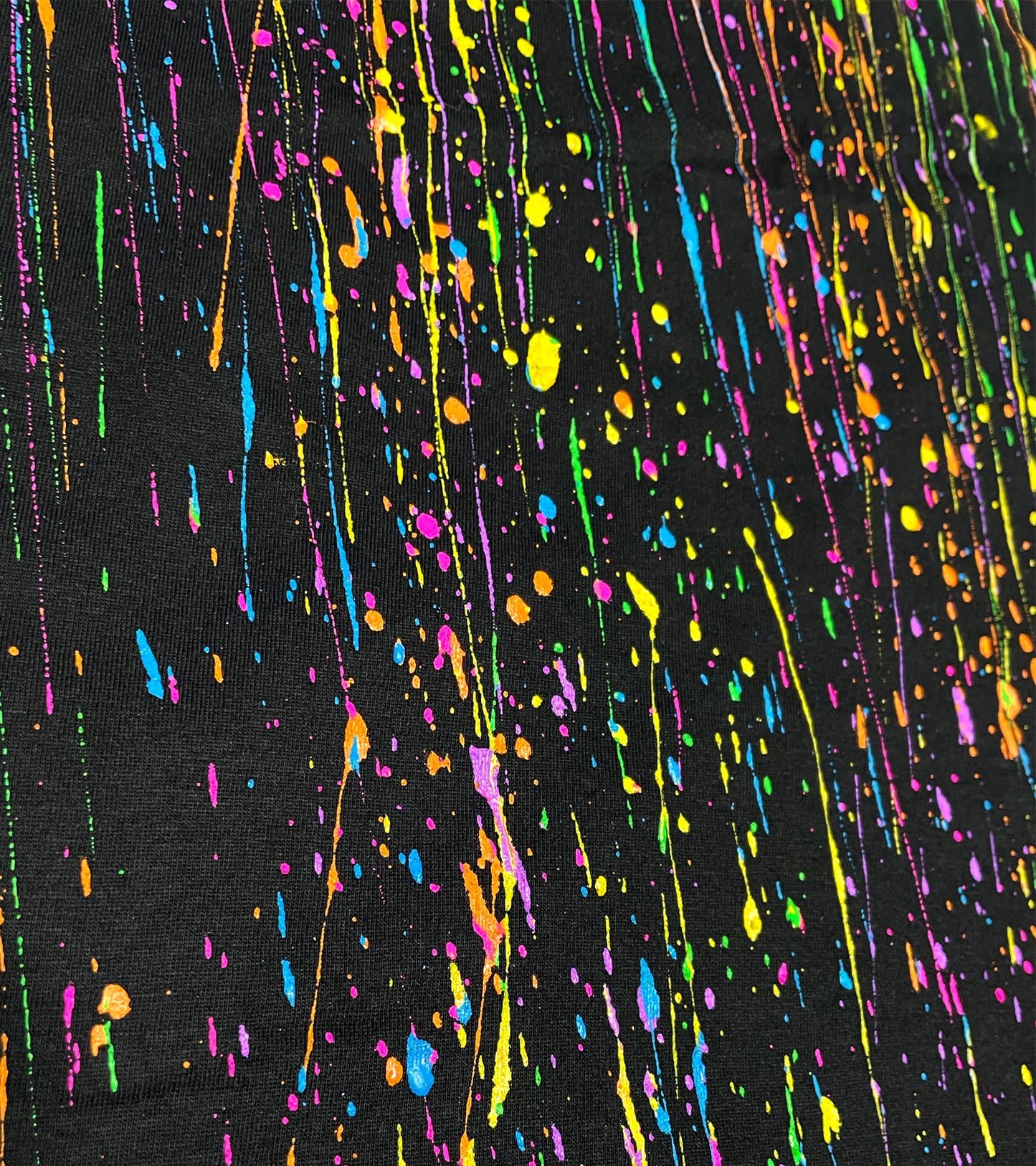 Glow in the Dark Paint Splatter Tank