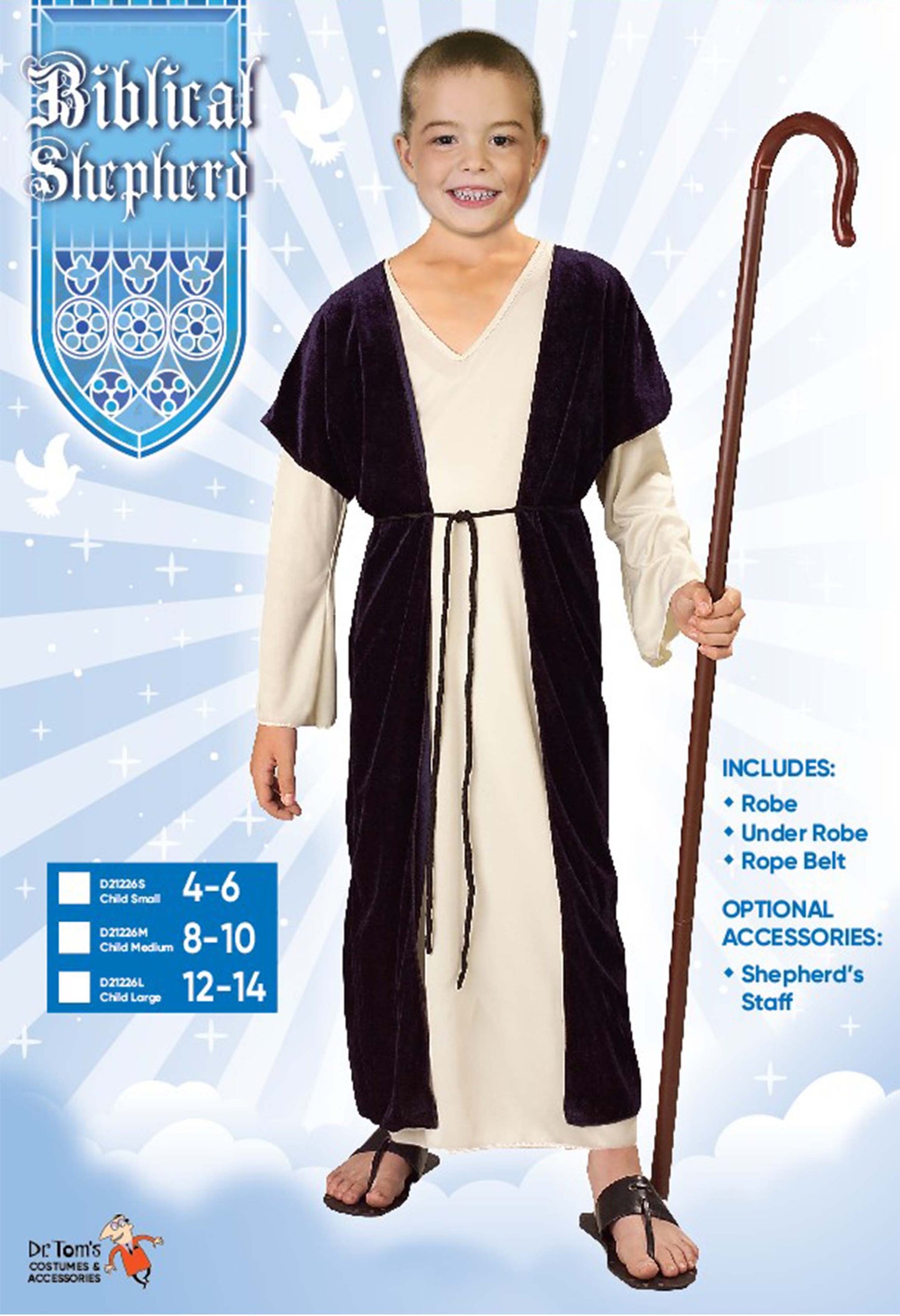 Biblical Shepard Kids Costume