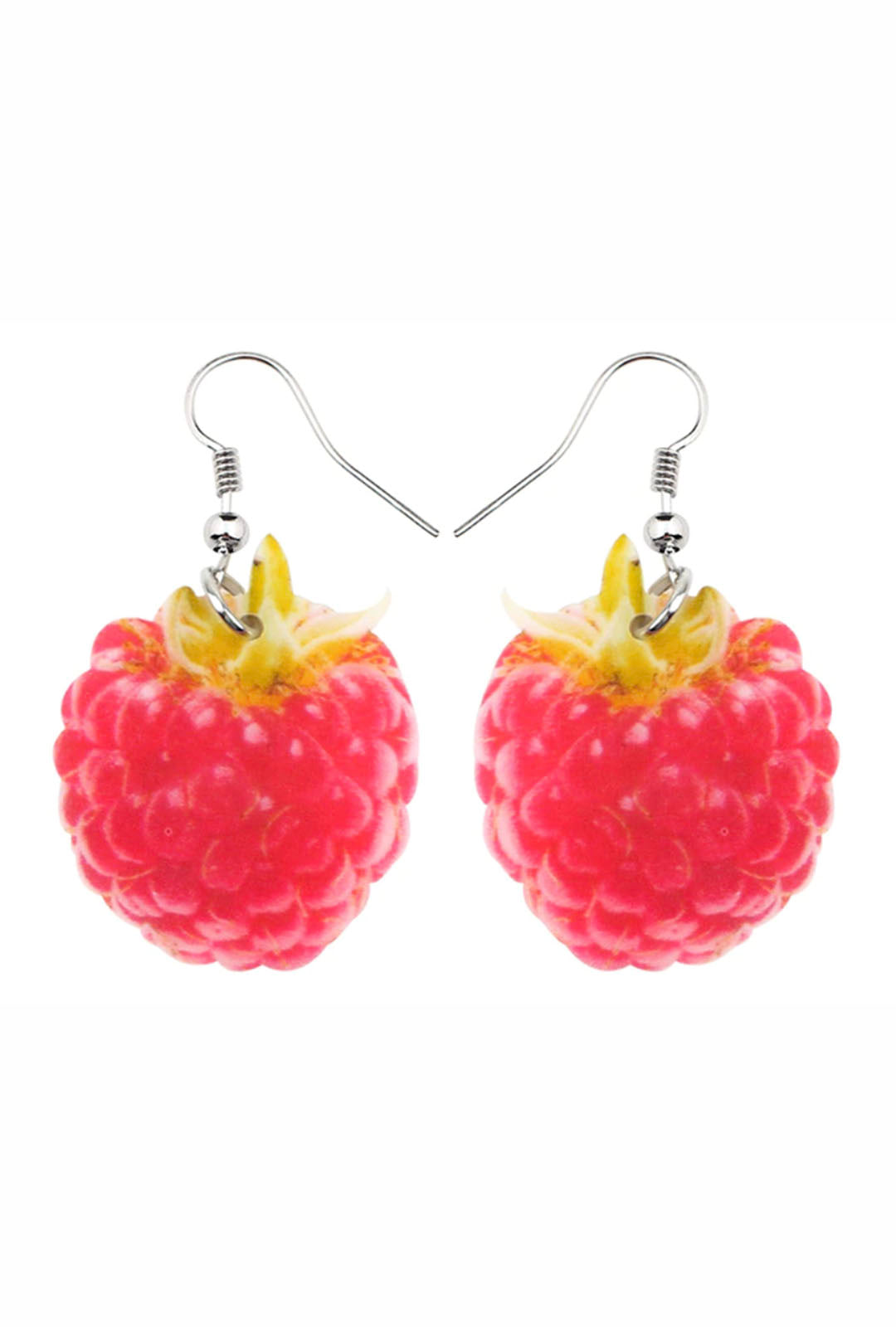 Raspberry Fruit Earrings