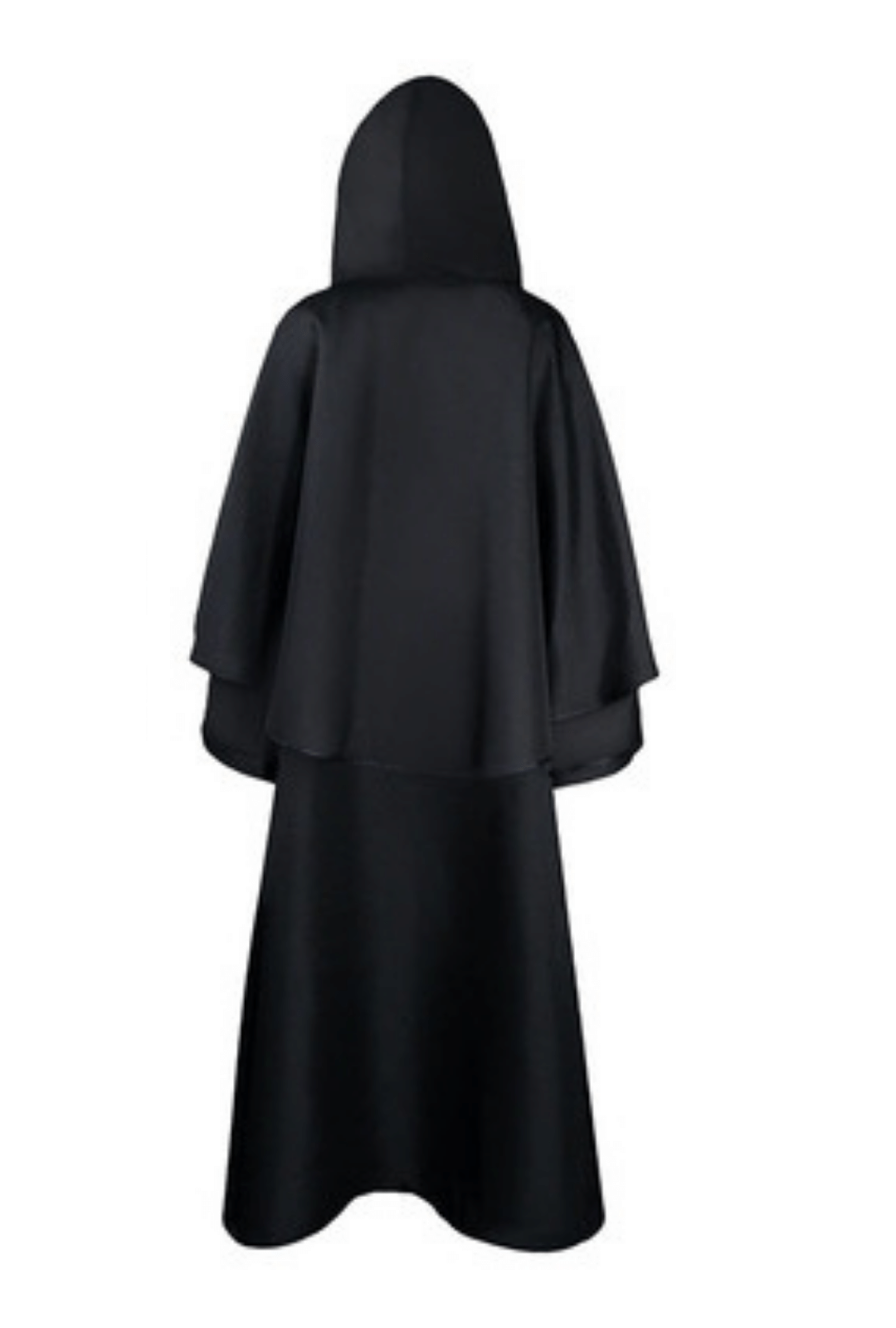 Black Hooded Plague Robe