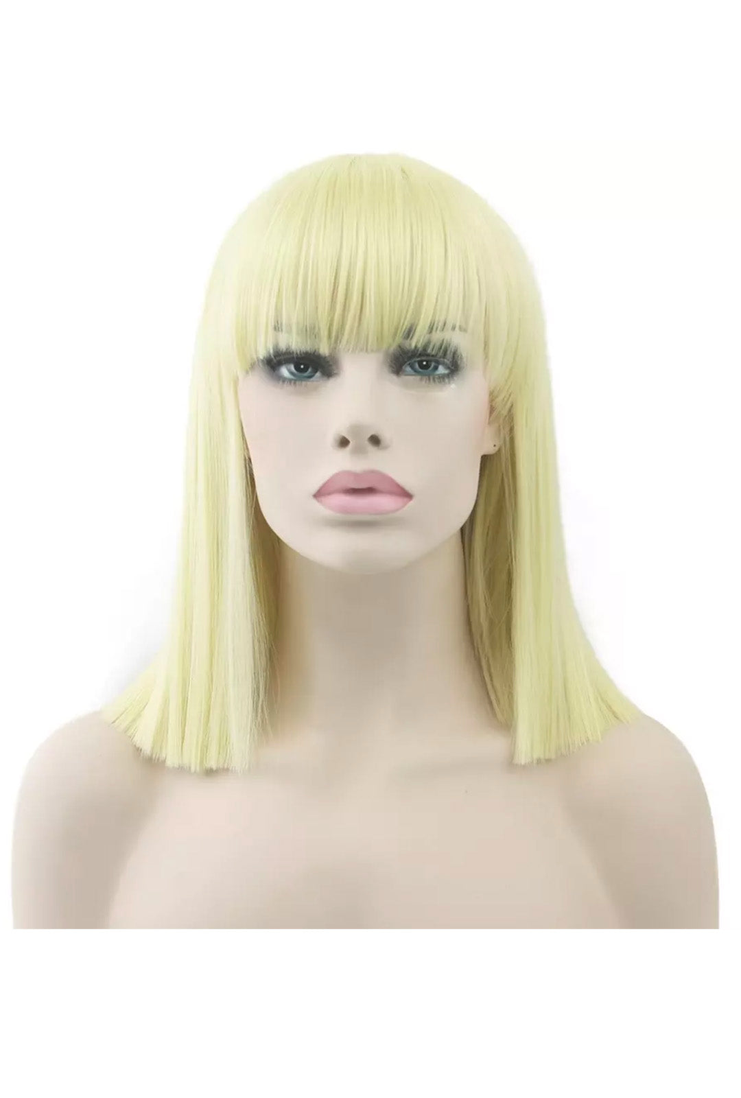 Deluxe Blonde Medium Bob Wig
