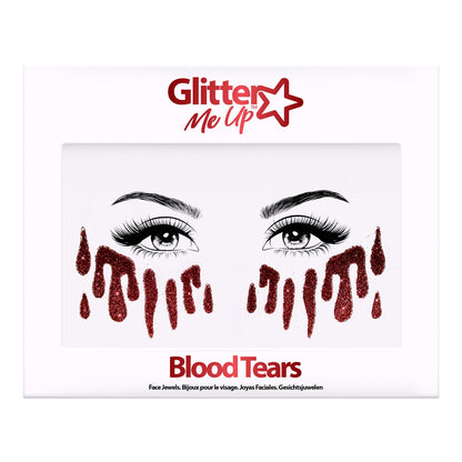 Sticker Tattoo Blood Tears