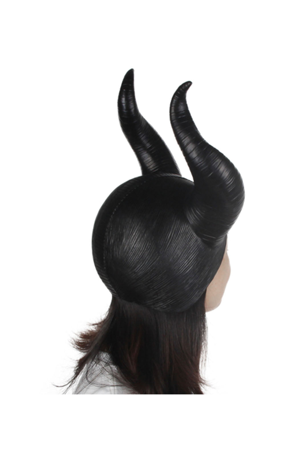 Latex Maleficent Horns with Skull