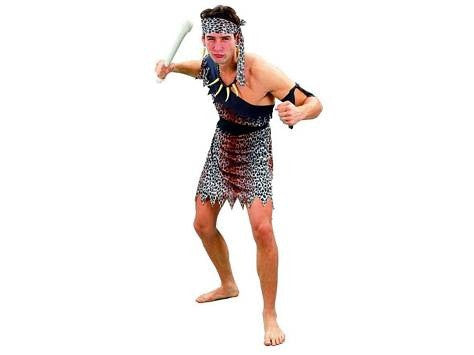 Leopard Print Caveman Costume
