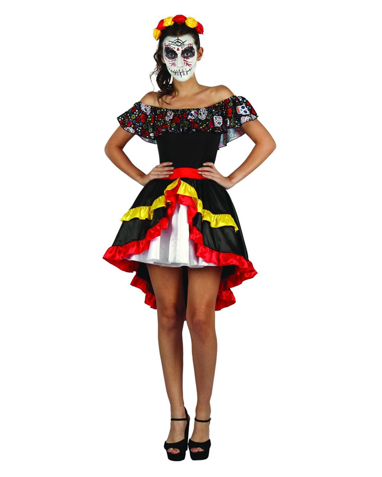 Bright Day of the Dead Costume