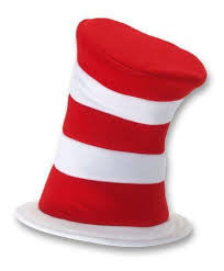 Dr Seuss "Cat in The Hat" Style Hat