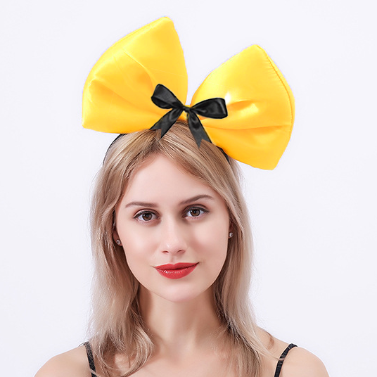 Yellow Hair Bow