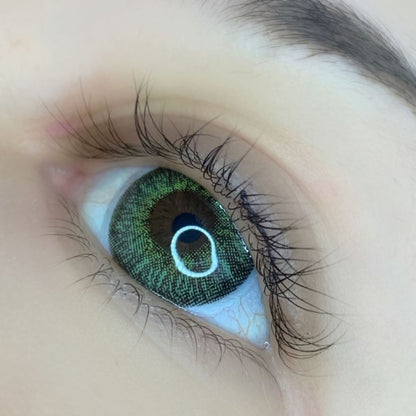 Freshtone Blends: Jade Green Contact Lenses