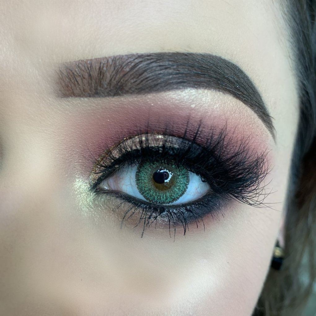 Freshtone Premium: Emerald Green Contact Lenses