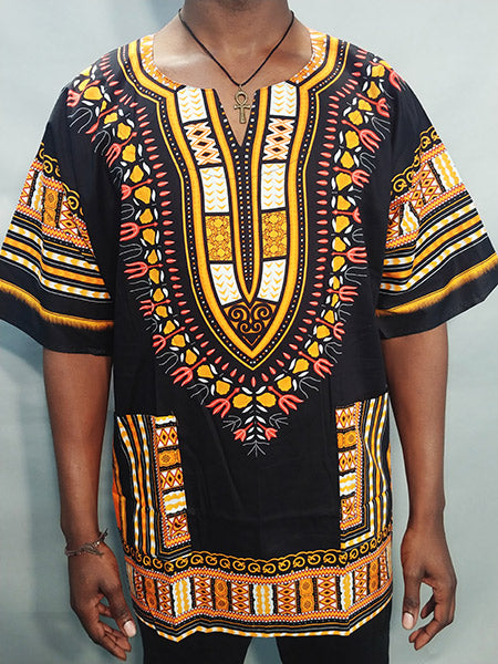 Deep Green Dashiki African Top