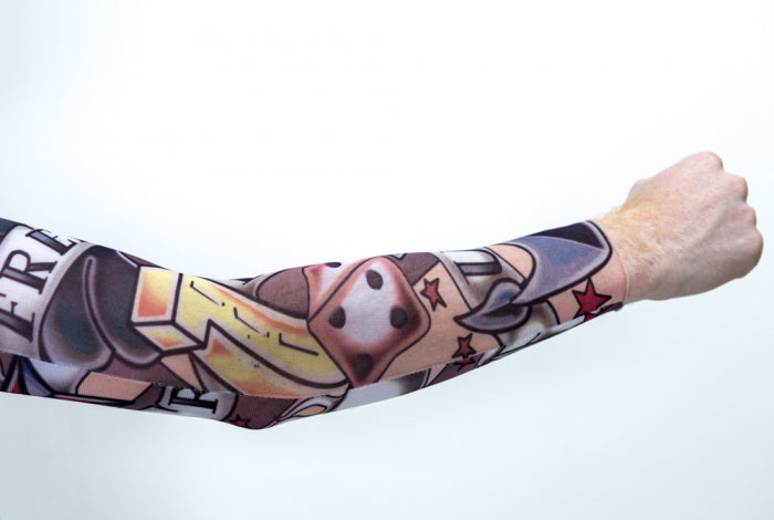 Greaser Fake Tattoo Sleeve
