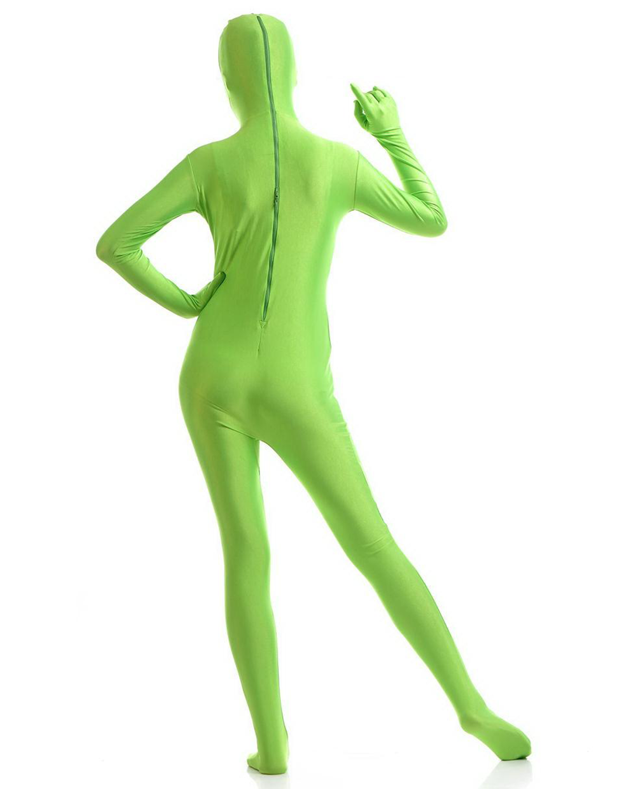 Fluro Lime Green Deluxe Morphsuit
