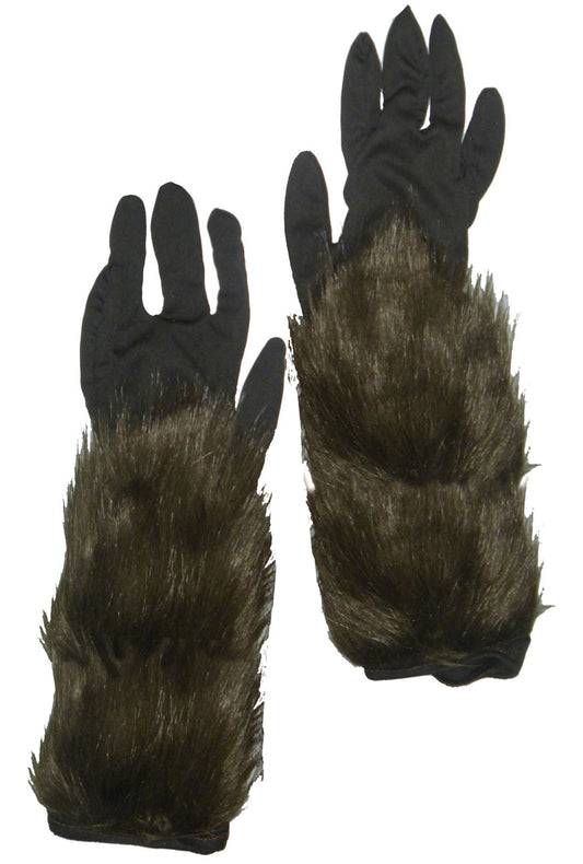 Hairy Werewolf Gloves