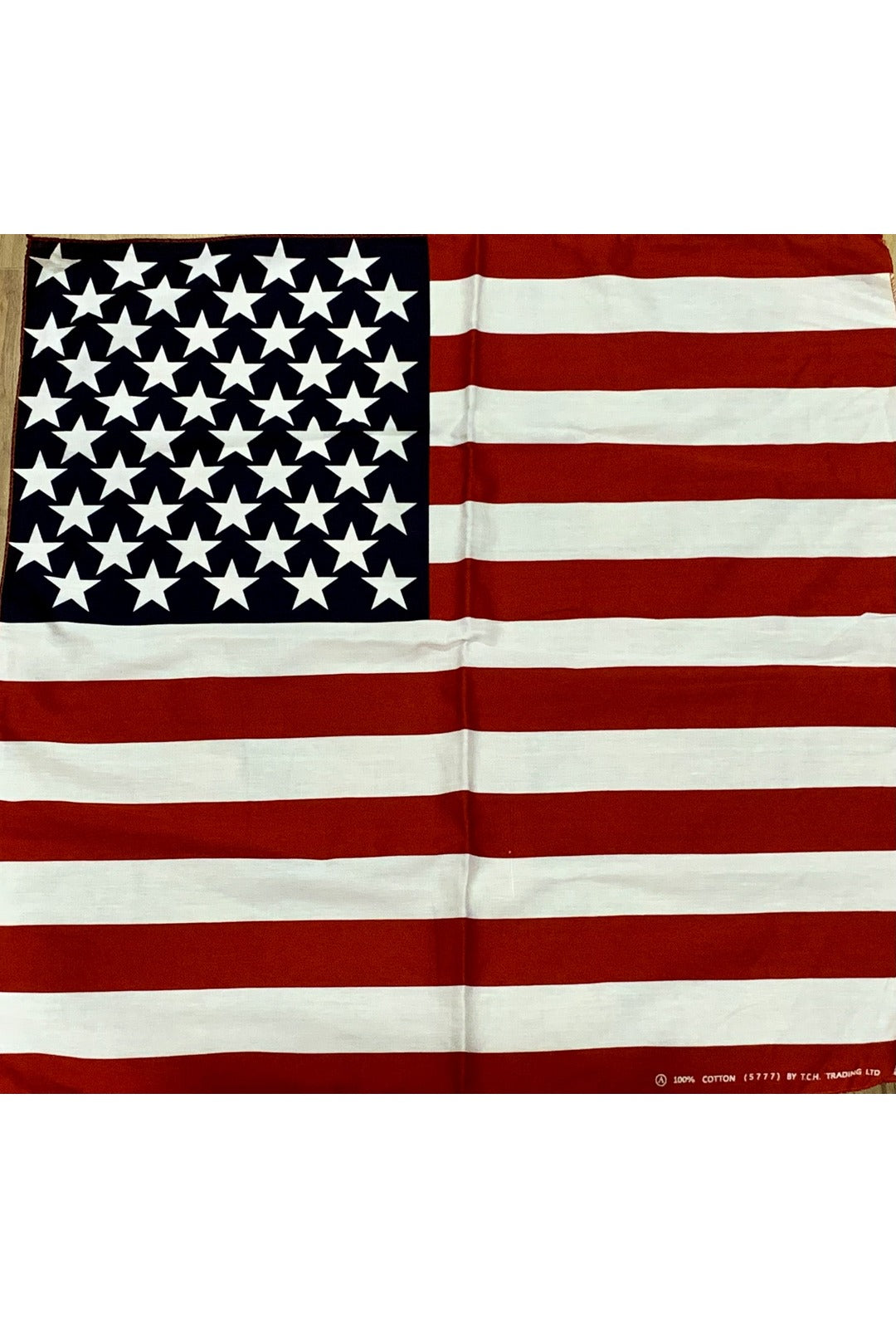 american flag printed bandana 51 x 51cm
