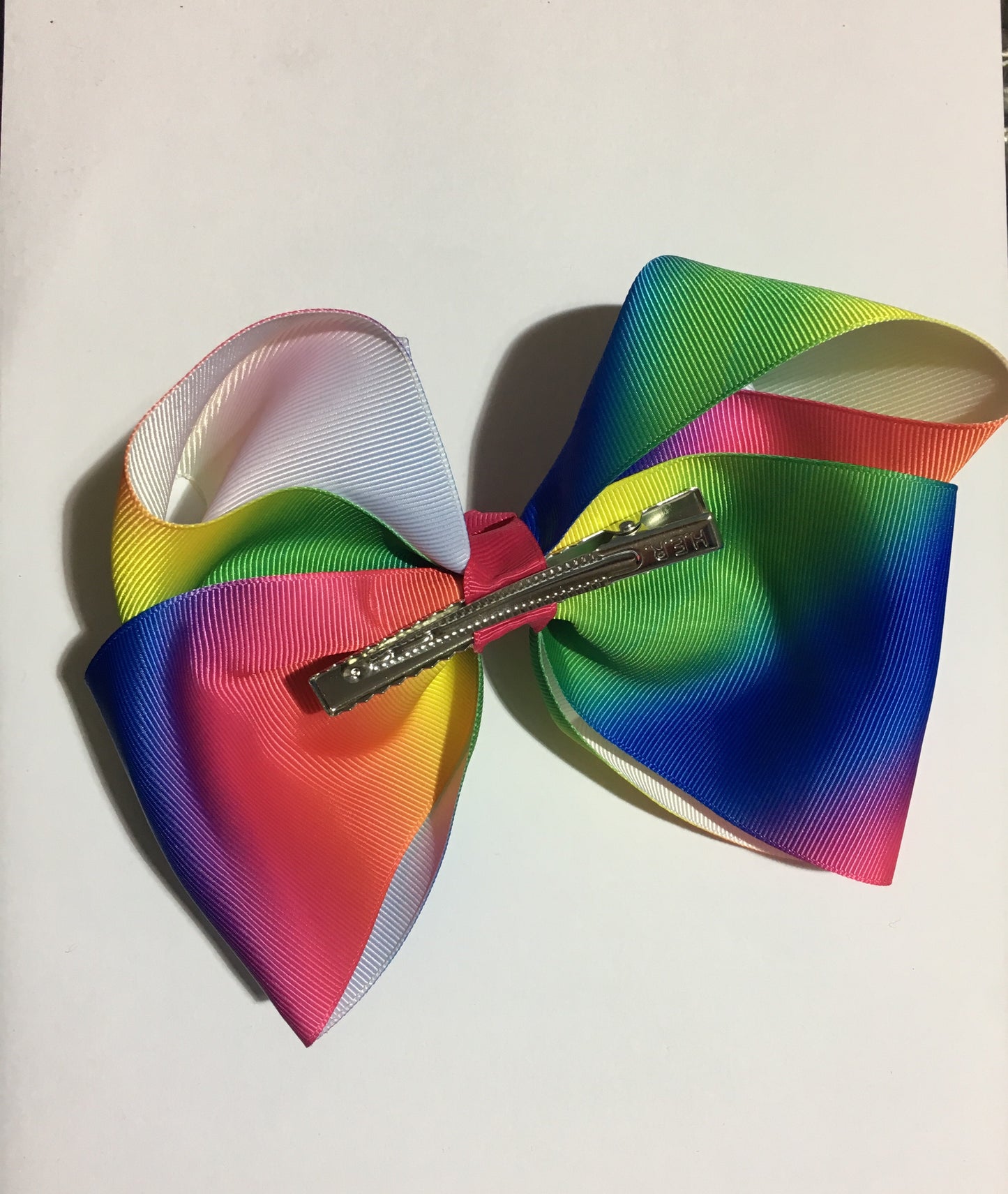 Jumbo Rainbow Hair Clip