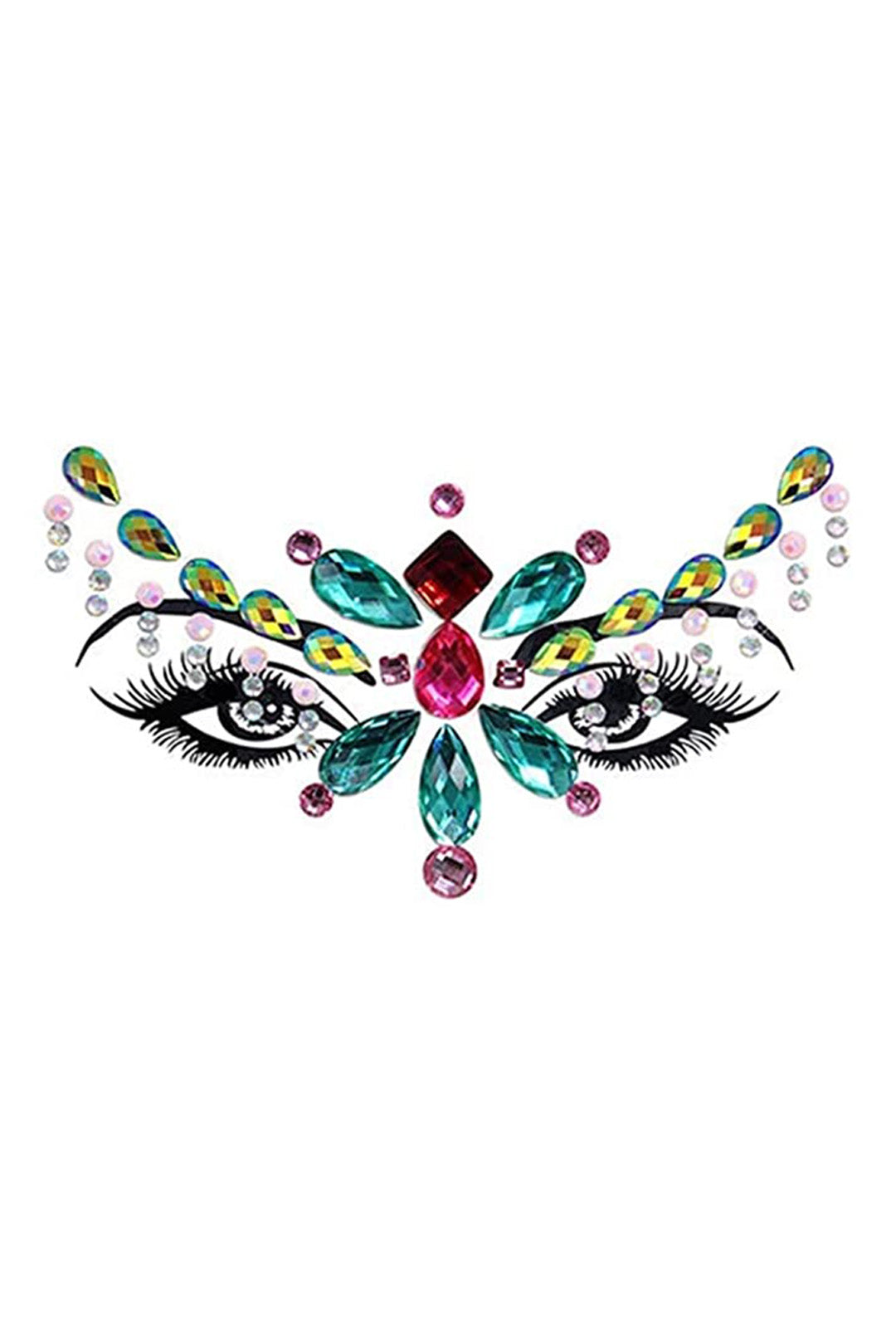 Flower Burst Face Jewels