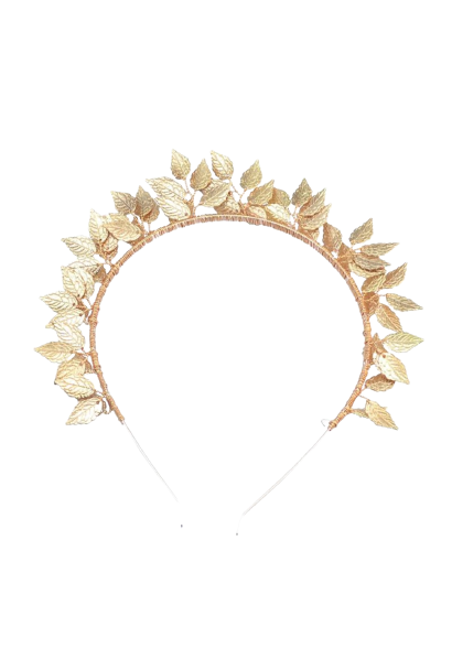 Gold Leaves Headband