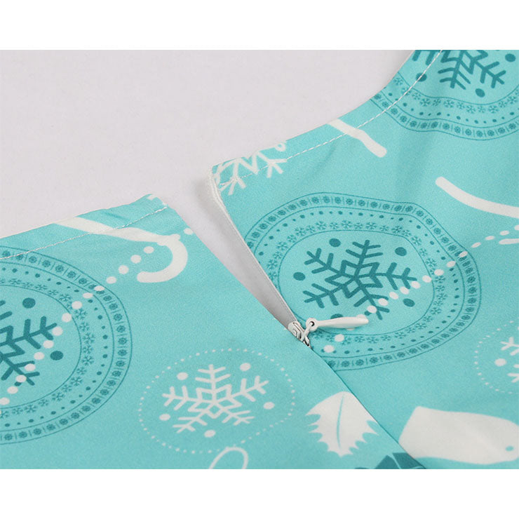 Lace-up Reindeer Christmas dress