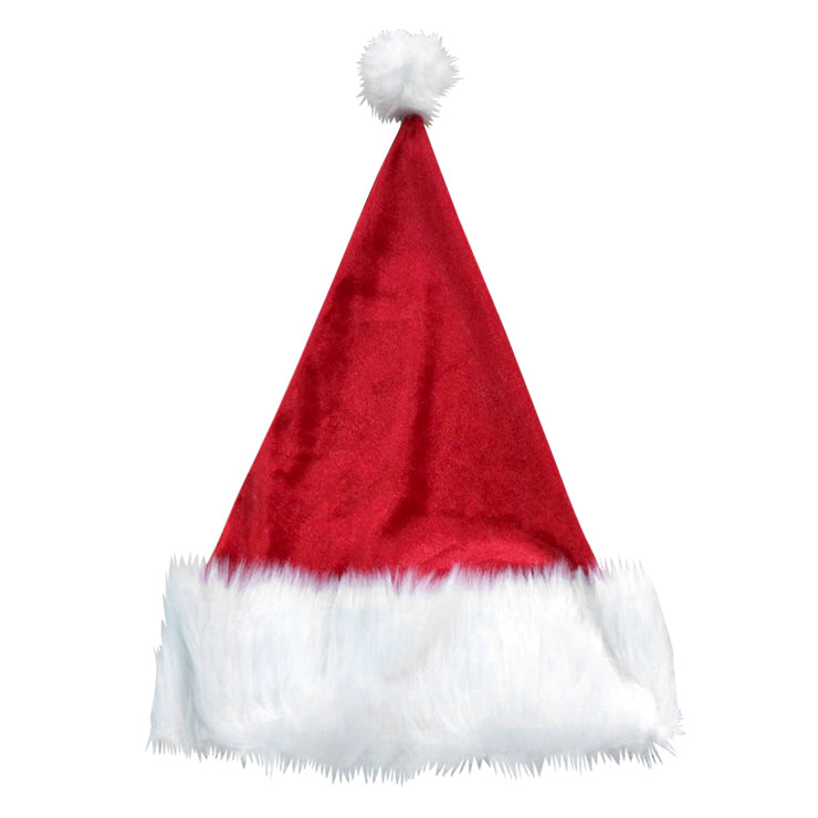 Soft Velvet Santa Hat