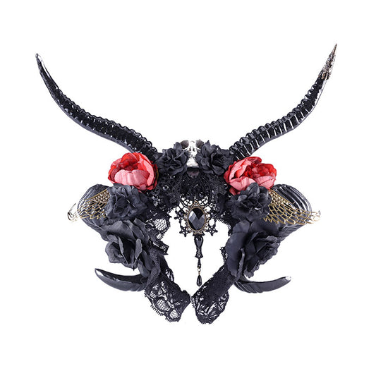 Ornate Gothic Demon Horns