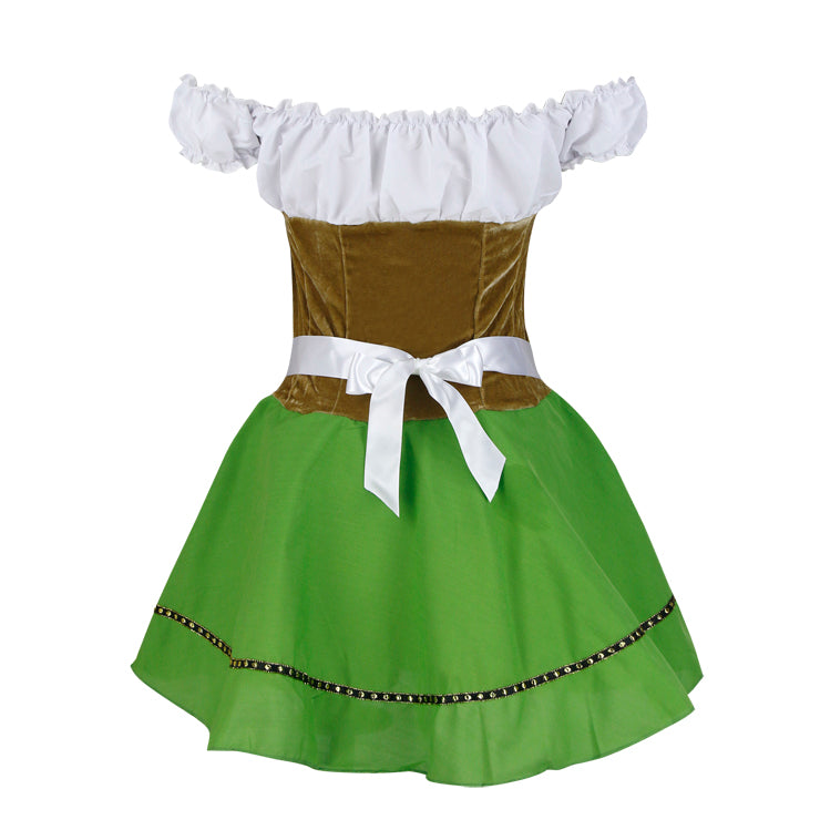 Green Halter Oktoberfest Costume OCW120