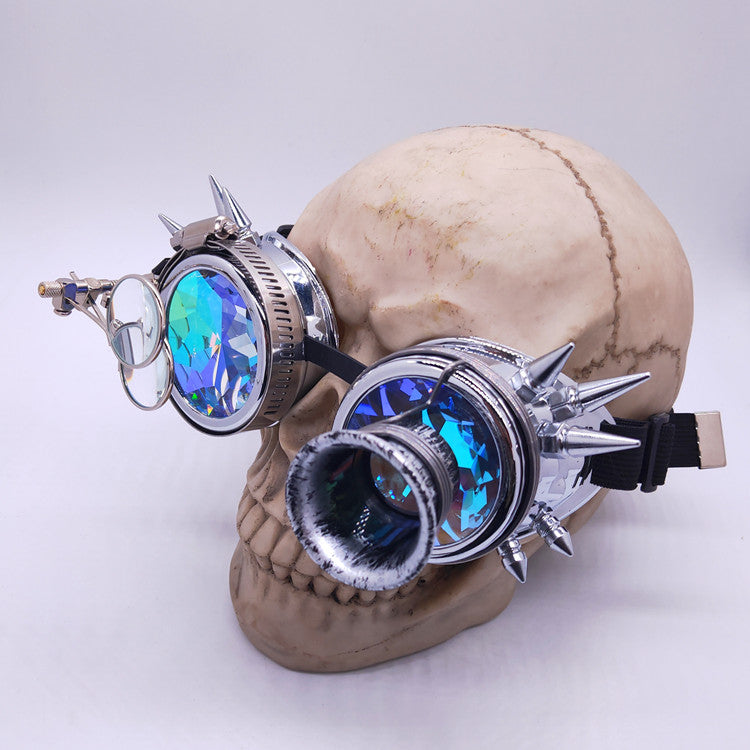 Steampunk Scientist Kaleidoscope Goggles