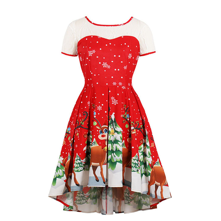 Classy Printed Christmas Dress Perth Classy Printed Christmas Dress Perth