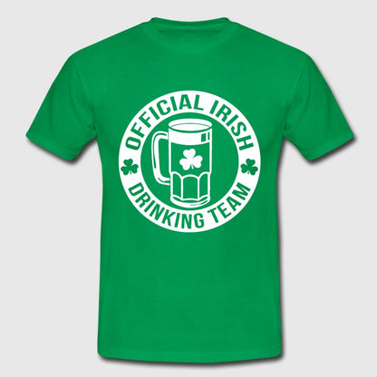 Official Irish Drinking Team Green T-Shirt