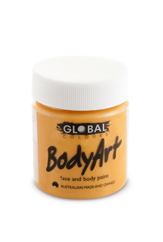 Global BodyArt Orange Face & Body Paint
