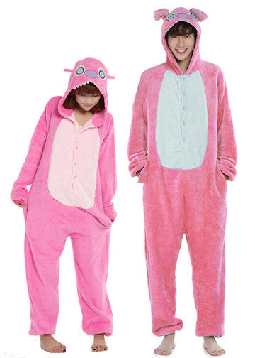 Pink Stitch Onesie