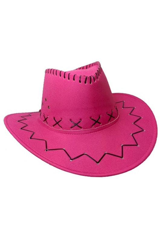 Neon Pink Cowboy Hat