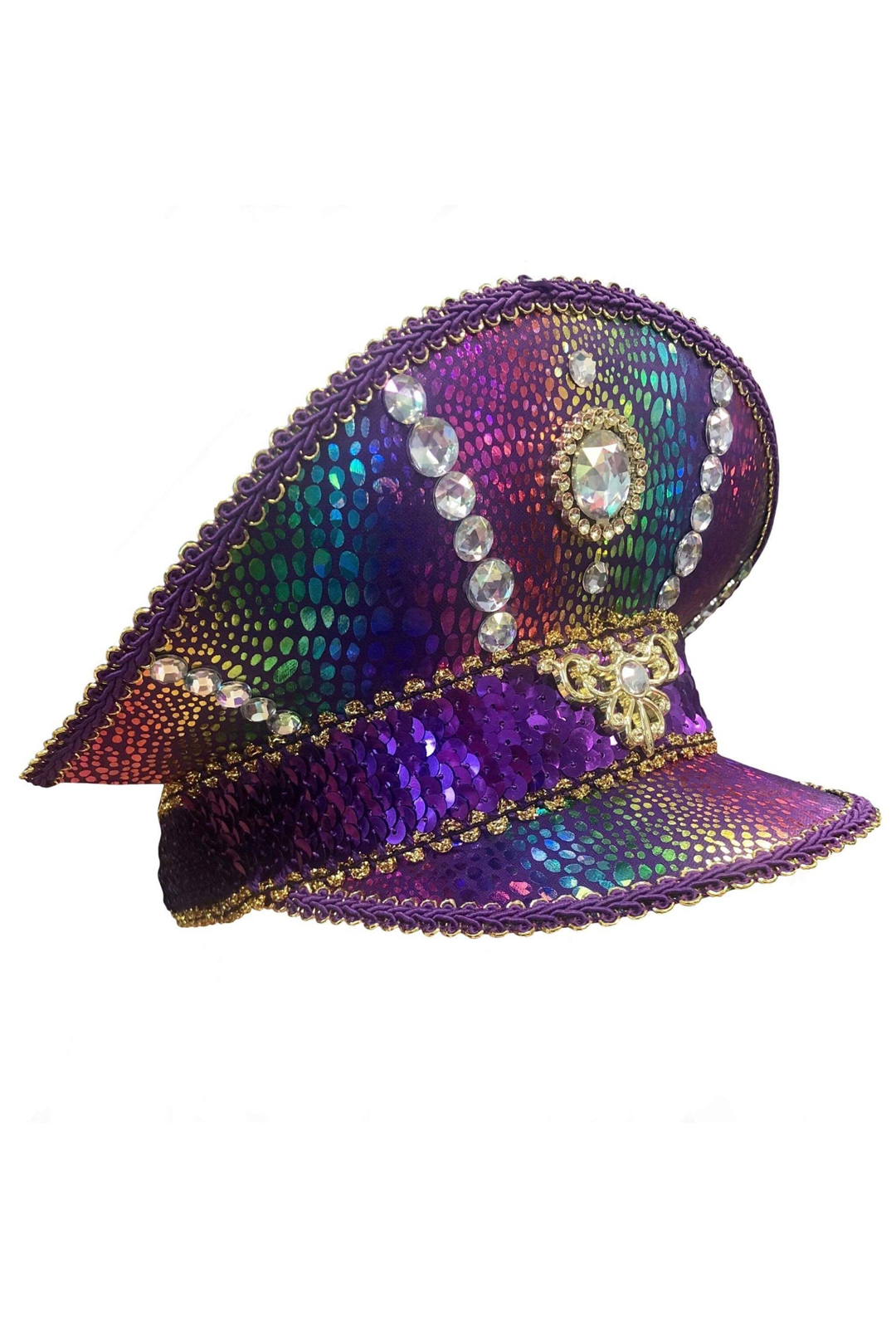 Purple Rainbow Festival Visor