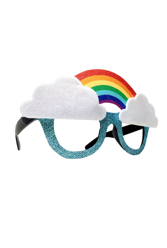 Glitter Rainbow Cloud Glasses