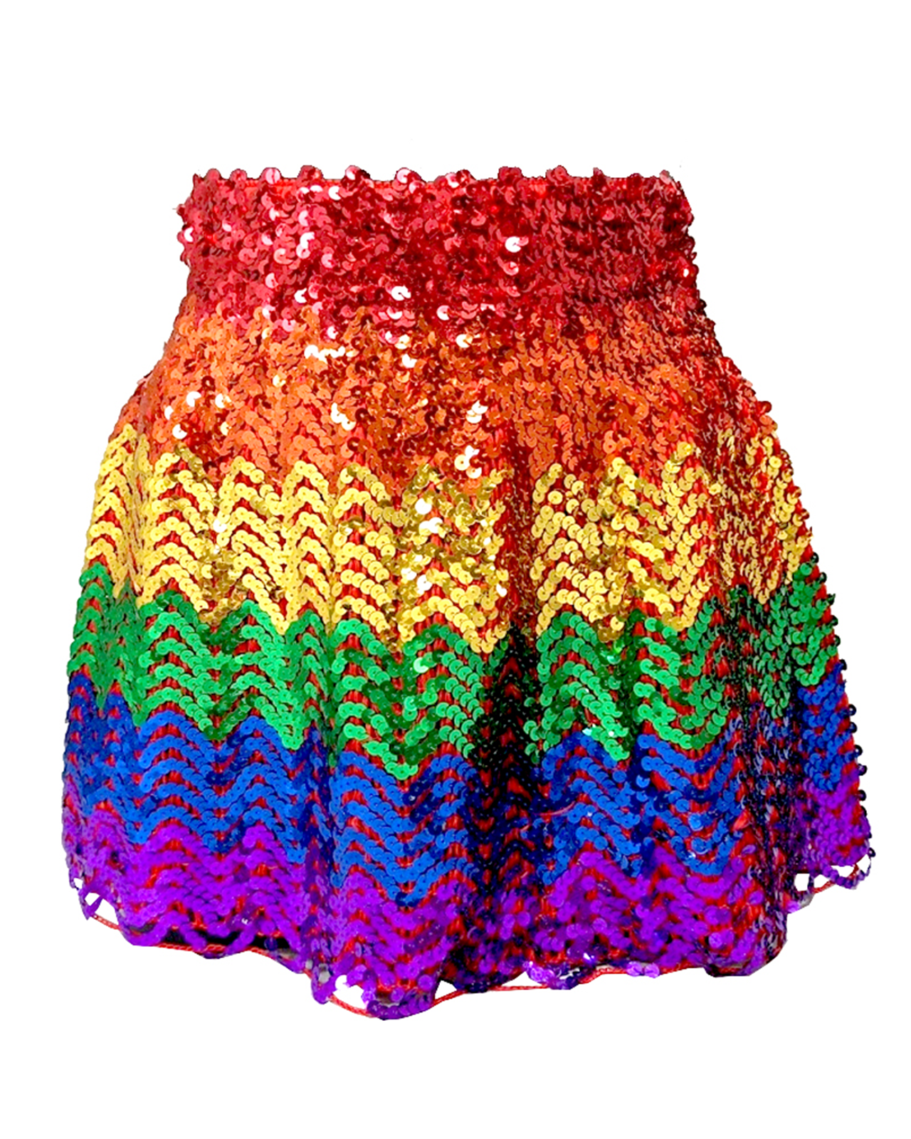 Cheap sales rainbow skirts