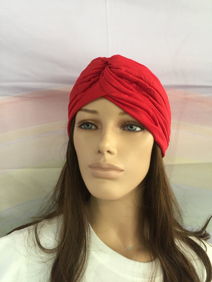Bright Red Turban