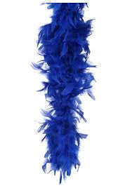Royal Blue Feather Boa