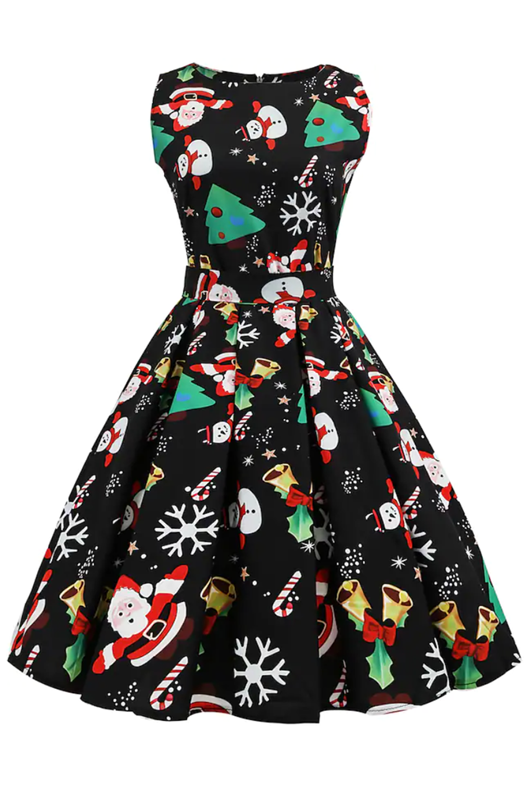Black Festive Friends Christmas Dress Black Festive Friends Christmas Dress