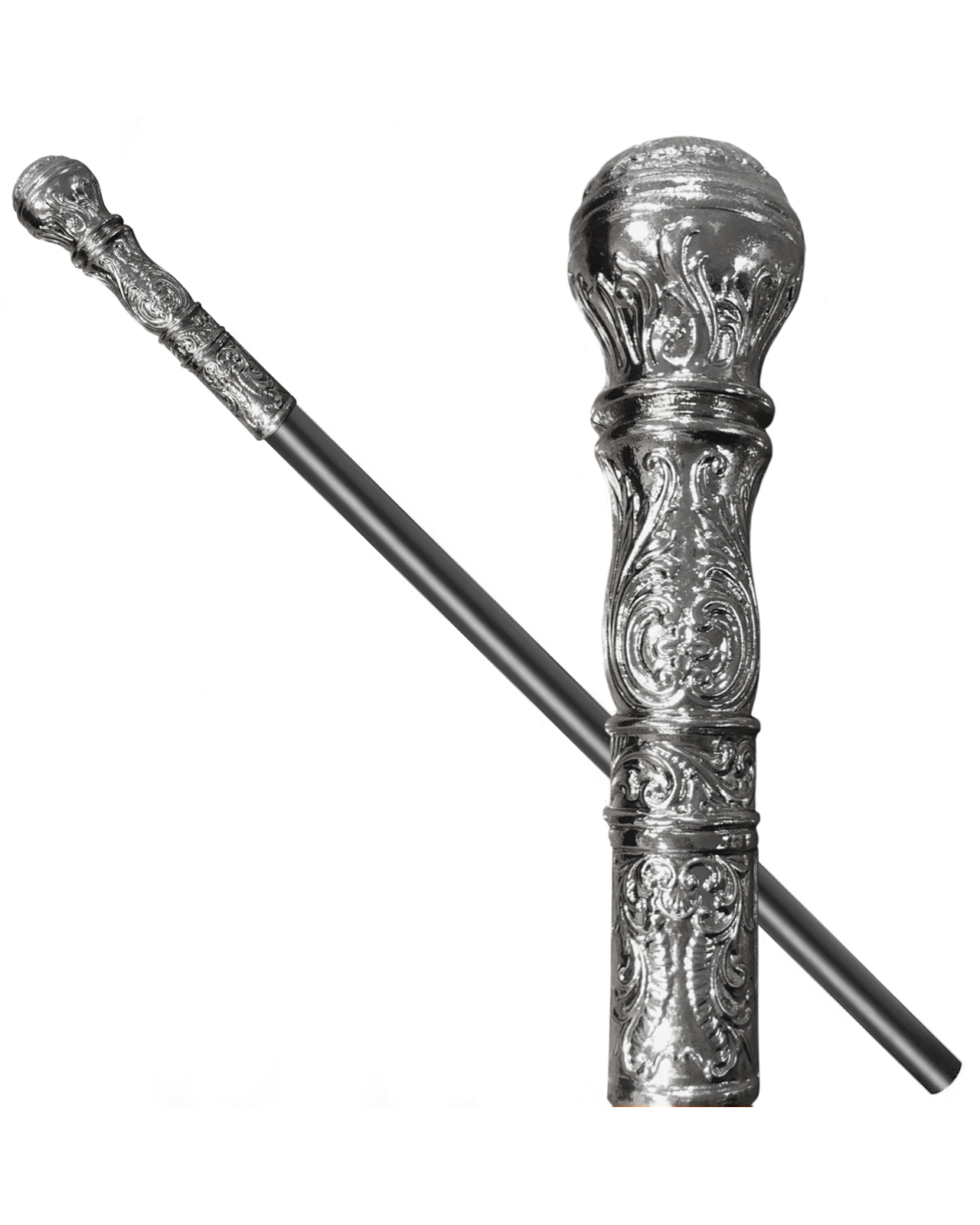 Silver Collapsible Dance Cane