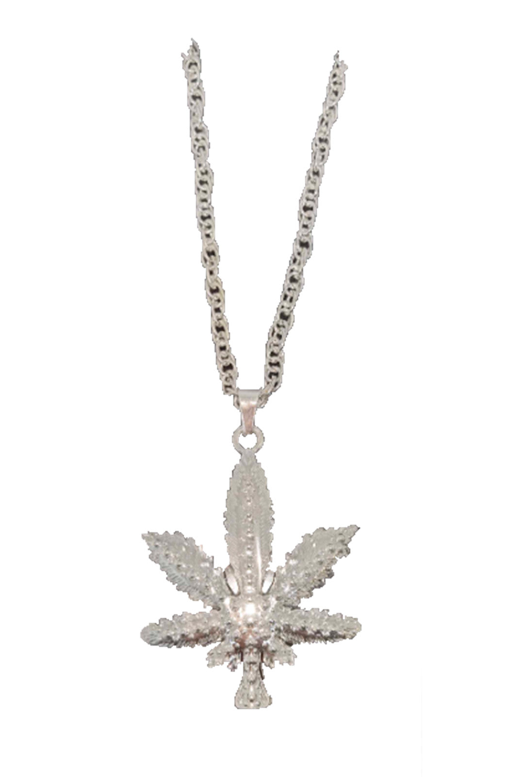 Silver Hemp Necklace