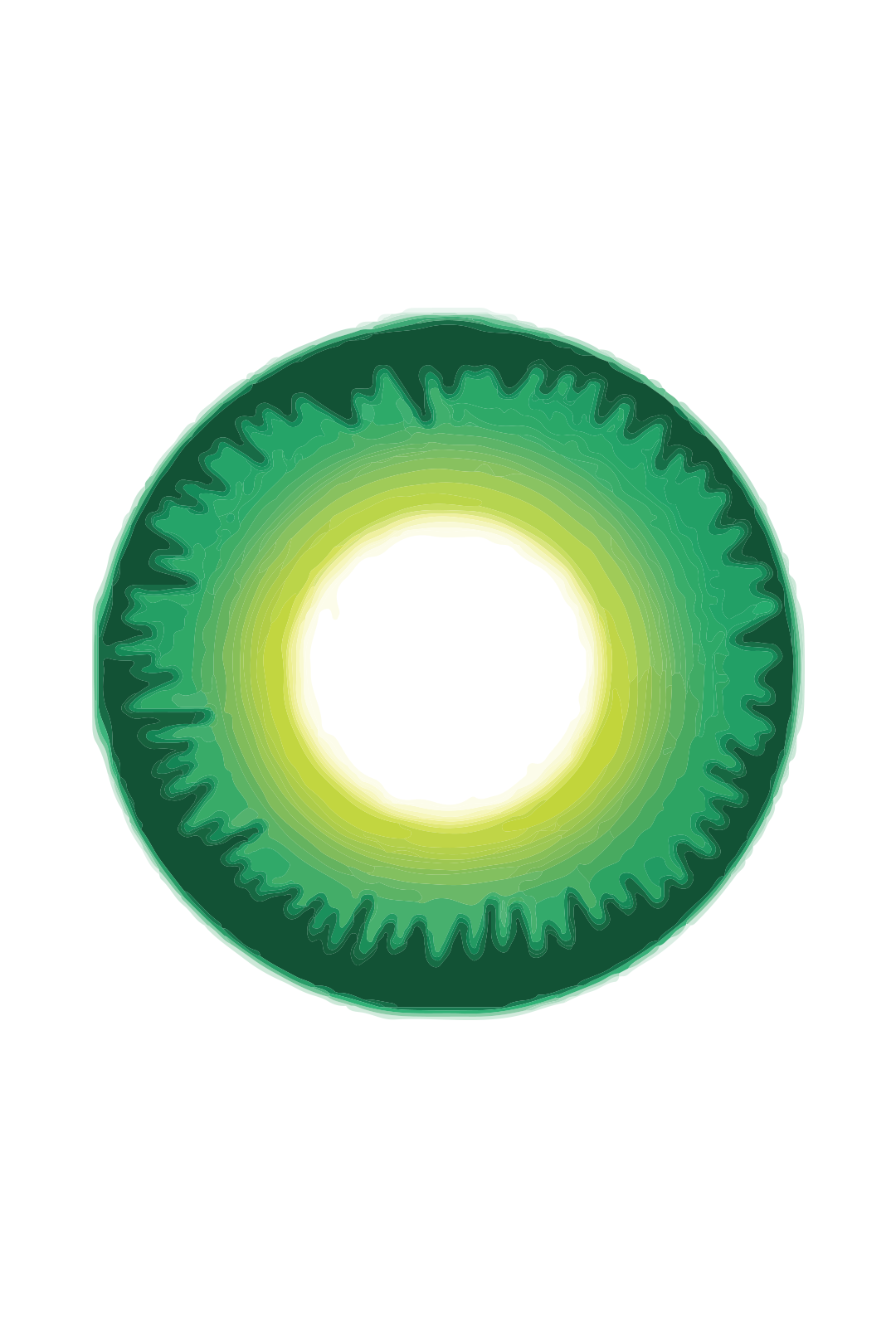 green werewolf contact lenses halloween party costume