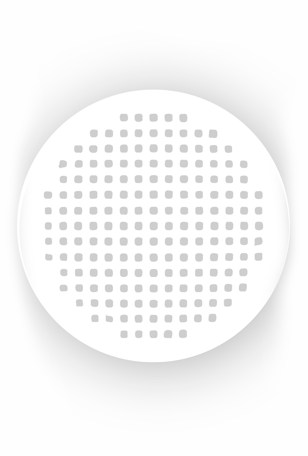 Party Lens #35 Solid White Screen Contact Lenses