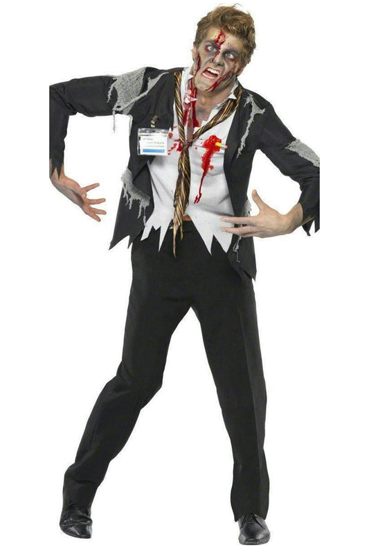 Mens Office Zombie Costume