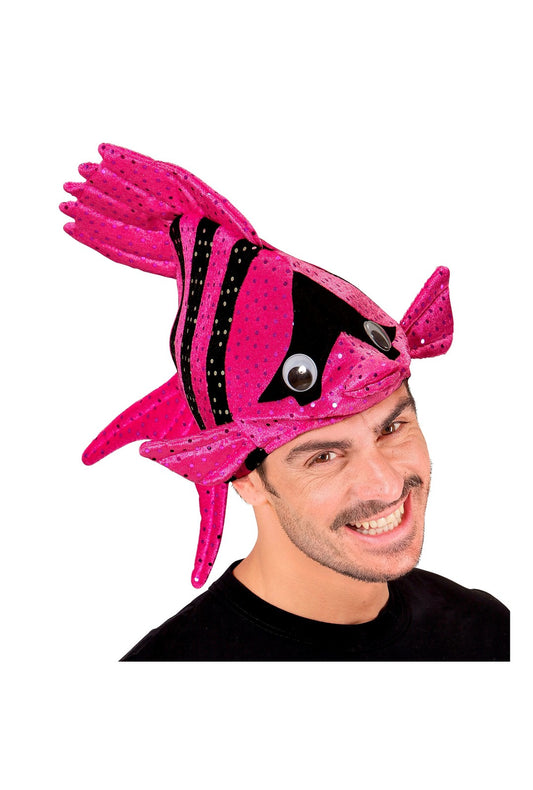 Pink Tropical Fish Hat