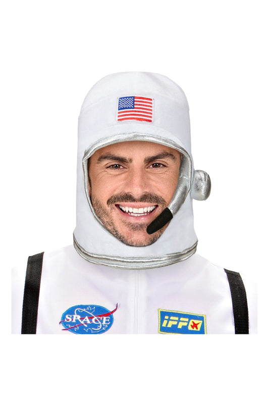 Plush White Astronaut Helmet