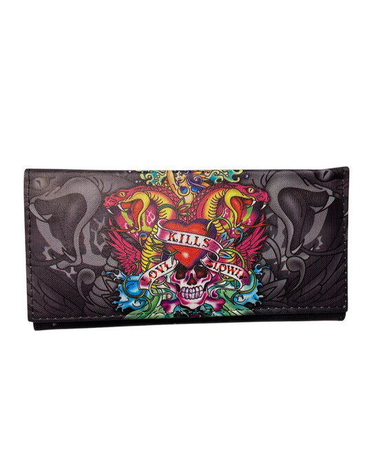 Black Love Kills Slowly Purse