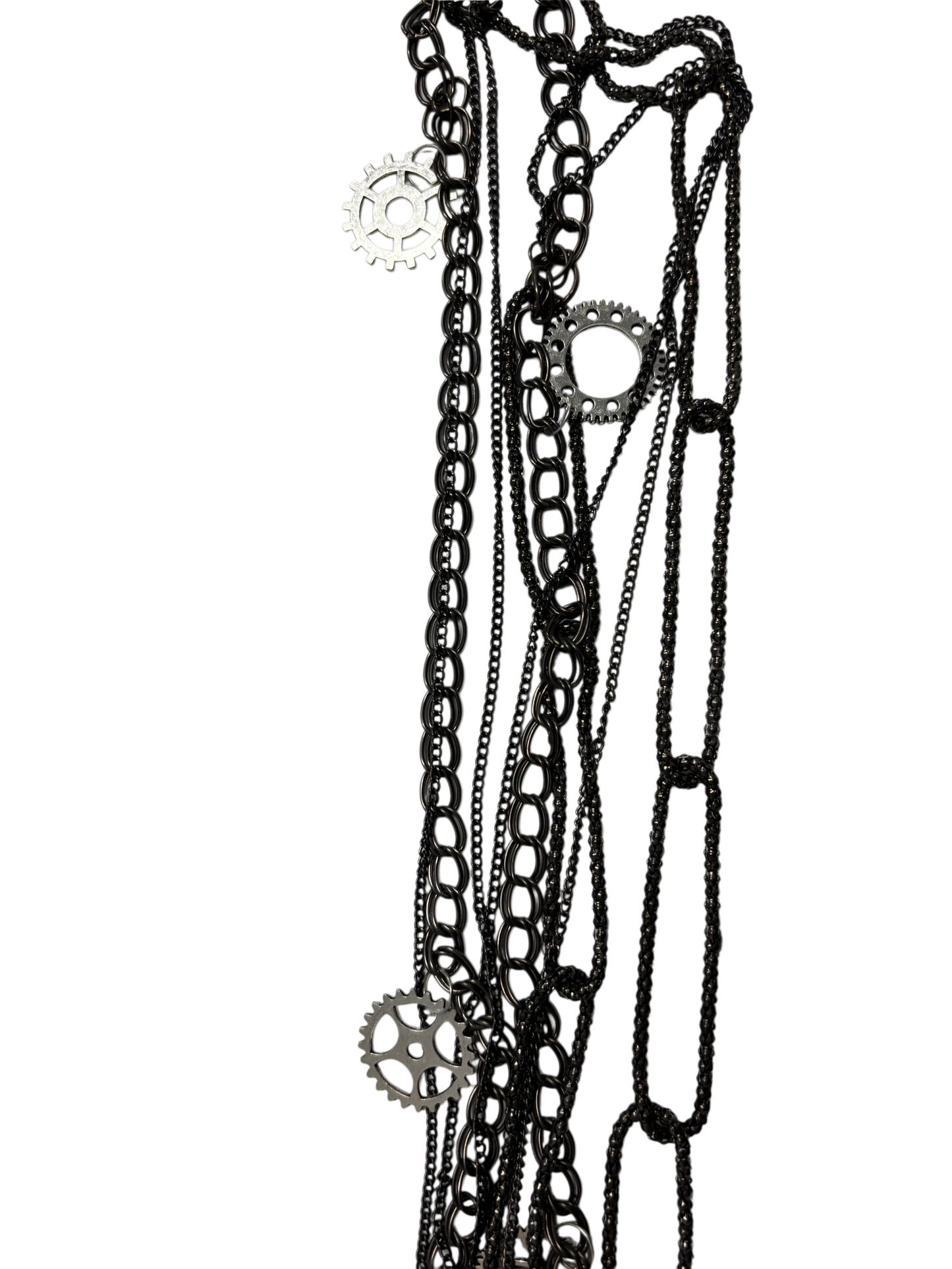 Steampunk Cog Wallet Chain